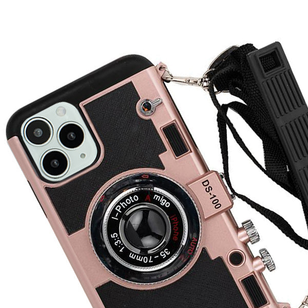 Camera Rose Gold Case IPhone 12/12 Pro