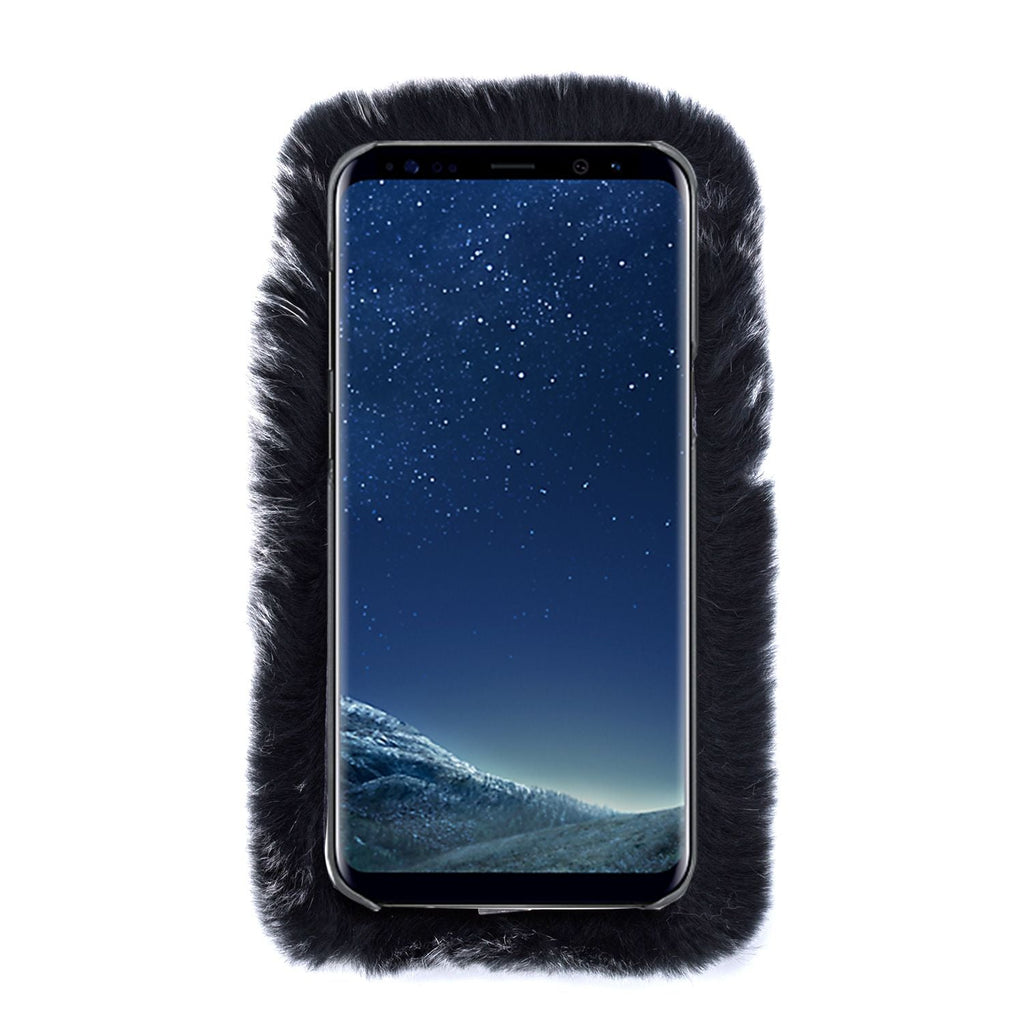 Fur Grey Case Samsung S8 - Bling Cases.com
