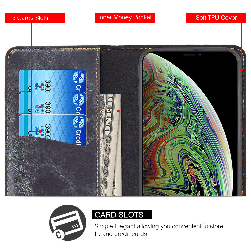 Detachable Wallet Black Iphone 11 Pro - Bling Cases.com