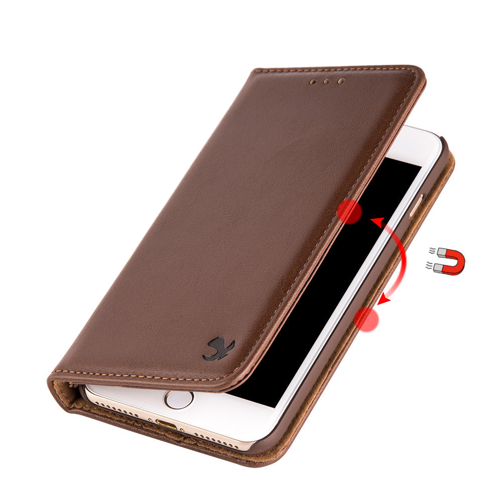 Detachable Wallet Brown Iphone 6/7/8 - Bling Cases.com