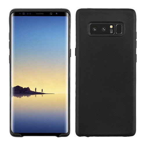 Soft Silicone Skin Black Samsung Note 8 - Bling Cases.com