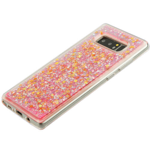Liquid Light Pink Case Samsung Note 8 - Bling Cases.com