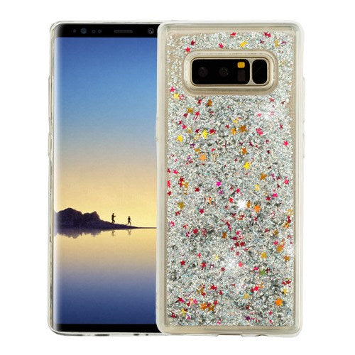 Liquid Silver Case Samsung Note 8 - Bling Cases.com