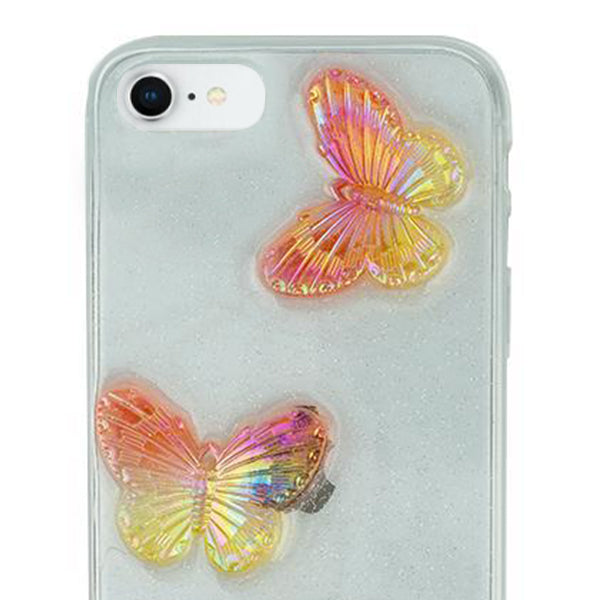 Butterflies 3D Rose Case IPhone 7/8 SE 2020