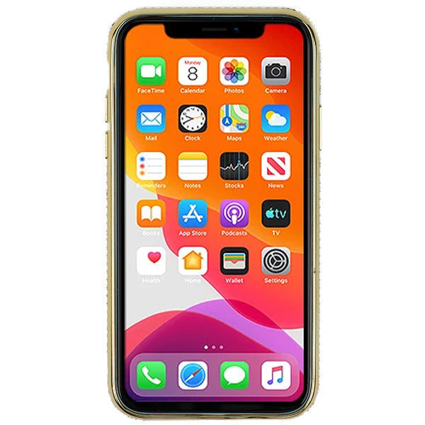 Abstract Ring Case Gold Iphone 13 Mini
