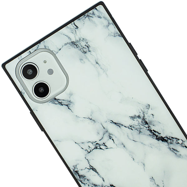 Marble Square White Iphone 12 Mini