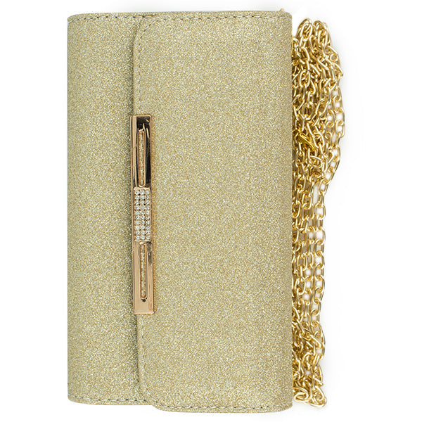 Glitter Detachable Purse Gold Samsung S7 Edge