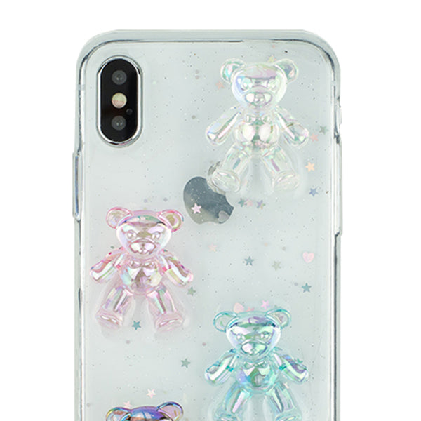Crystal Teddy Bear Case IPhone XS MAX