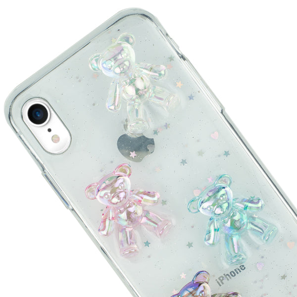 Crystal Teddy Bear Case IPhone XR