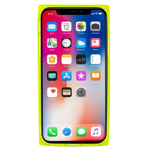 Square Box Neon Skin Iphone XS MAX
