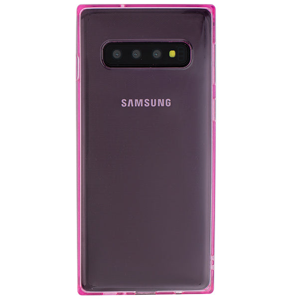 Square Pink Skin Samsung S10