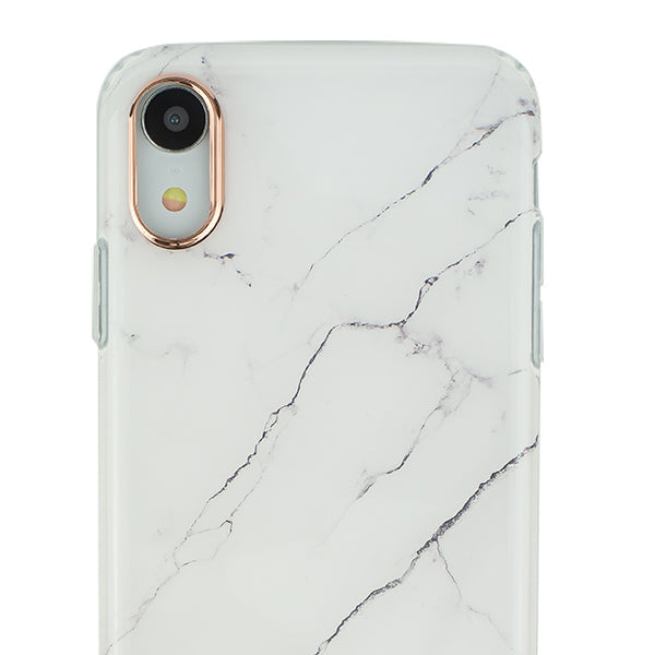 Marble White Hard Case IPhone XR