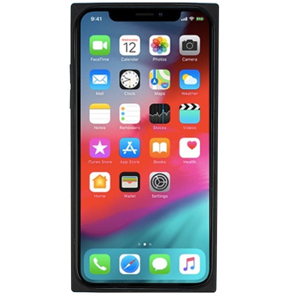 Square Hard Box Yellow Case Iphone XR