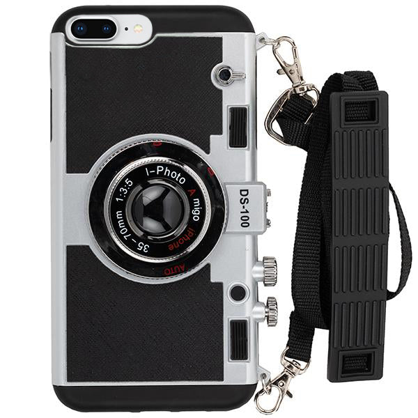 Camera Case Silver Iphone 6/7/8 Plus