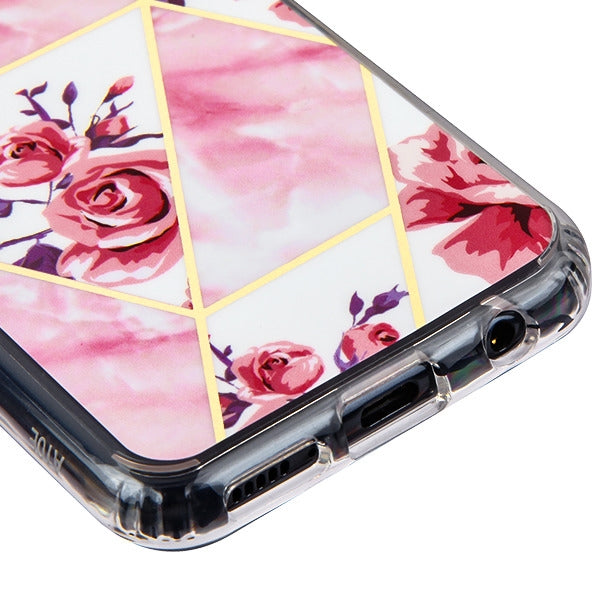 Marble Roses Case Samsung A10E - Bling Cases.com