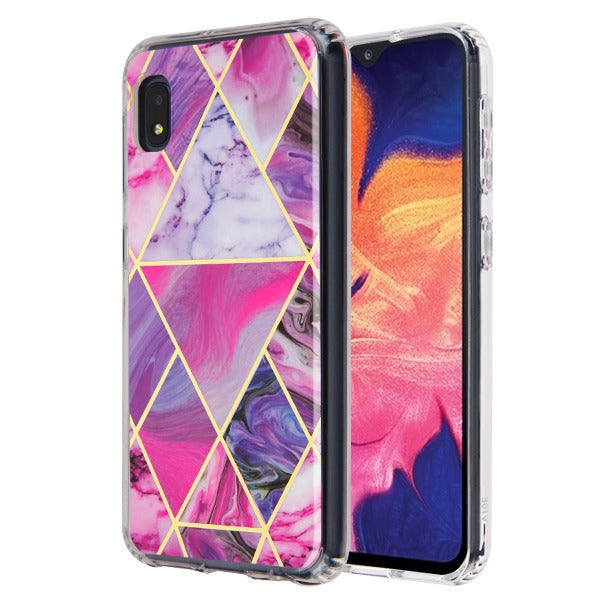 Marble Purple Case Samsung A10E - Bling Cases.com