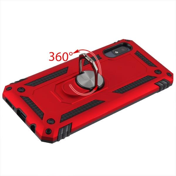 Hybrid Ring Case Red Samsung A10E - Bling Cases.com