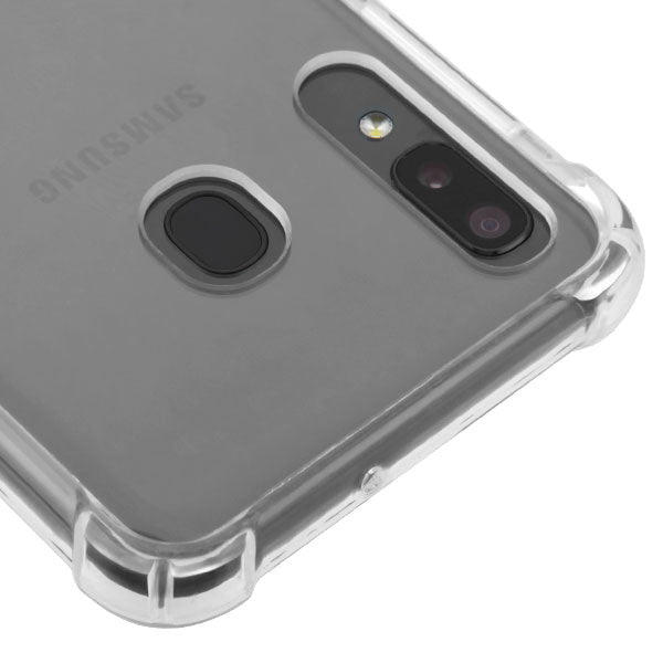 Clear Corner Bumper Skin Samsung A20/50 - Bling Cases.com