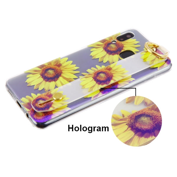 Sunflowers Handle Case Samsung A20/A50 - Bling Cases.com