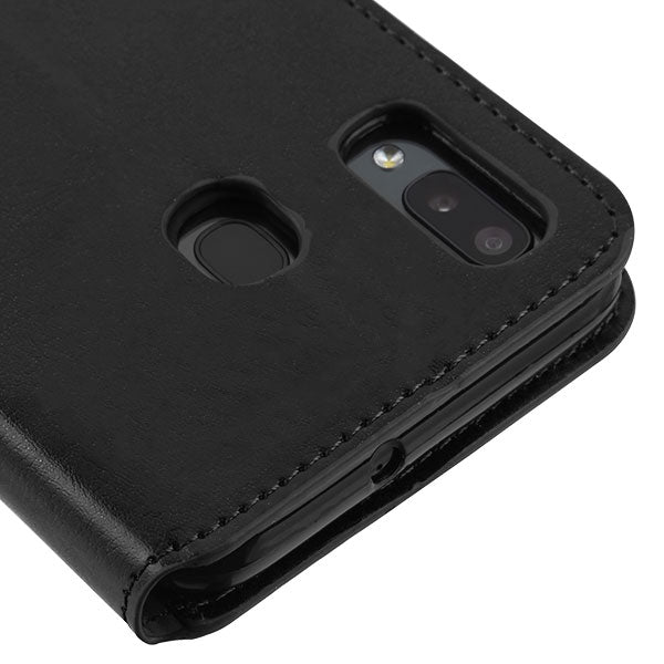 Wallet Black Samsung A20/A50 - Bling Cases.com
