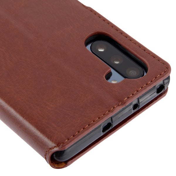 Wallet Brown Samsung Note 10 - Bling Cases.com
