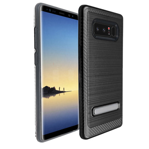 Kickstand Case Black Case Samsung Note 8 - Bling Cases.com