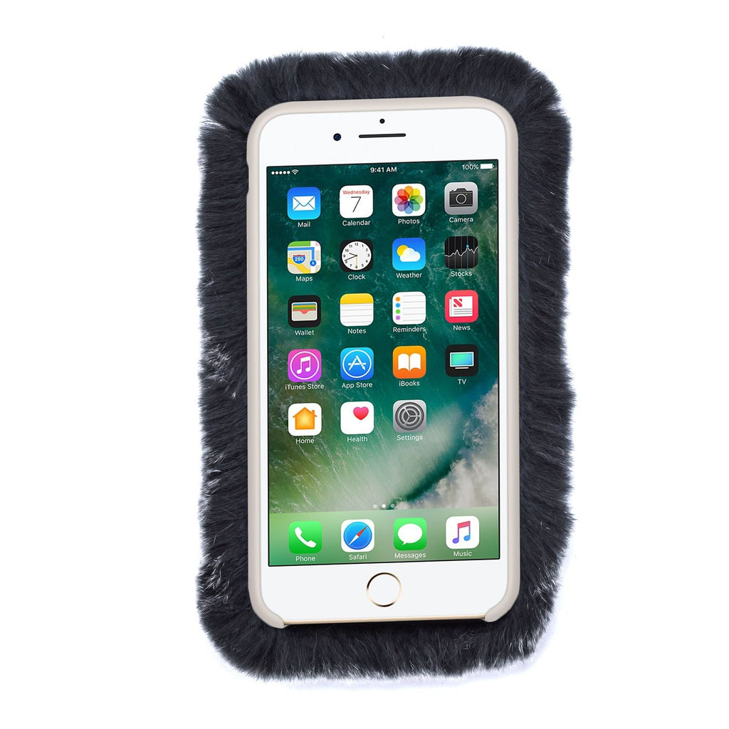 Fur Grey Case Iphone 7/8 Plus - Bling Cases.com