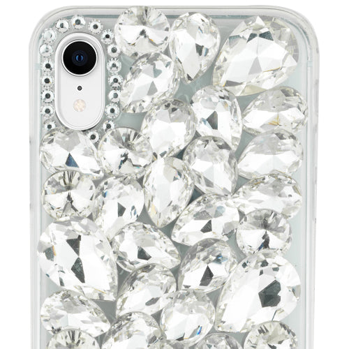 Handmade Silver Bling Case IPhone XR - Bling Cases.com