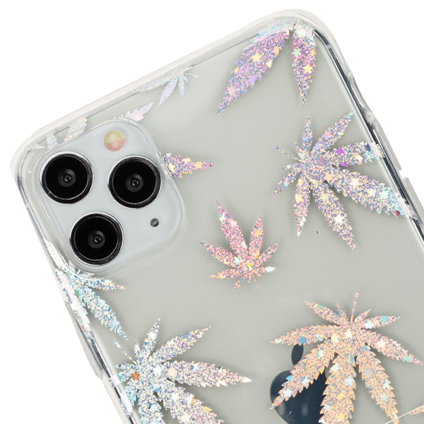 Weed Leaf Silver Case IPhone 13 Pro Max