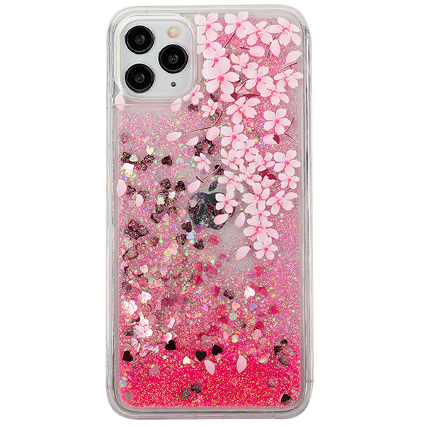 Orchid Flowers Liquid Case Iphone 11 Pro Max