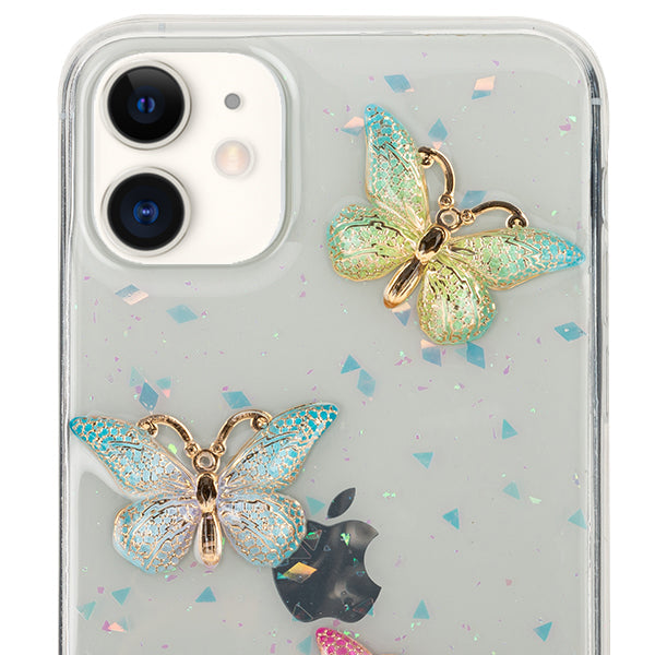 Butterflies 3D Pastel Case iphone 11