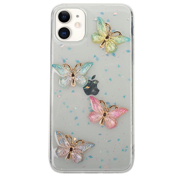 Butterflies 3D Pastel Case Iphone 12 Mini