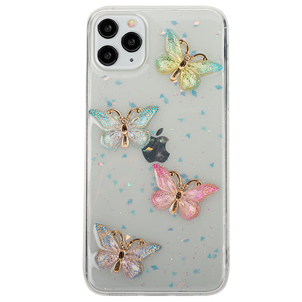 Butterflies 3D Pastel Case IPhone 13 Pro Max