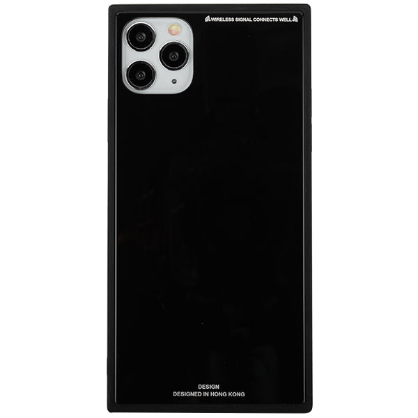 Square Hard Box Black Case Iphone 11 Pro