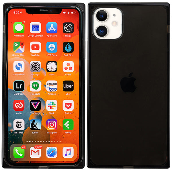 Square Box Skin Black Iphone 11