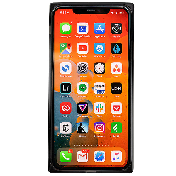 Square Box Skin Black Iphone 11