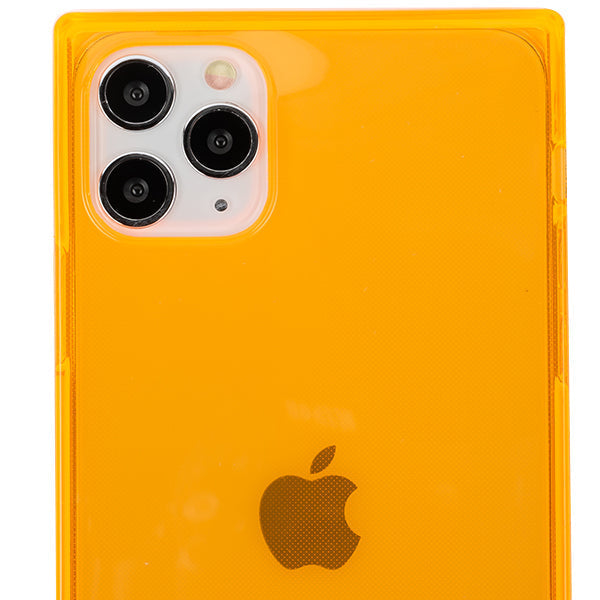 Square Box Orange Skin IPhone 13 Pro