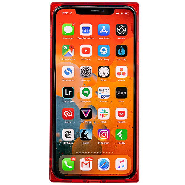 Square Box Red Skin IPhone 13 Pro