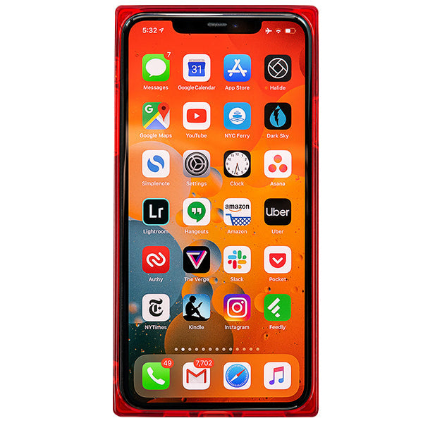 Square Box Red Skin IPhone 13 Pro Max