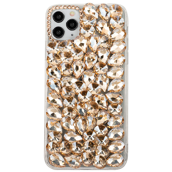 Handmade Bling Gold Case IPhone 13 Pro Max