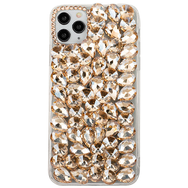 Handmade Bling Gold Case IPhone 13 Pro