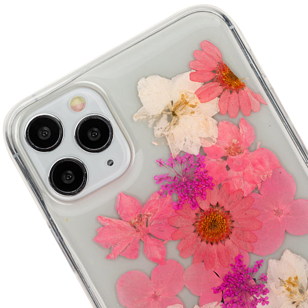 Real Flowers Pink Case Iphone 11 Pro