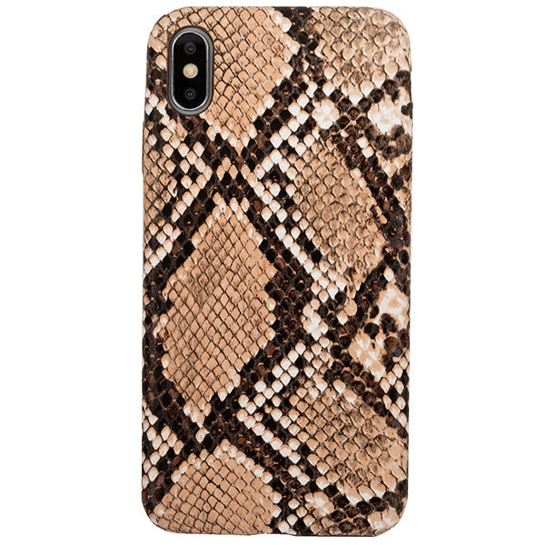 Snake Style Brown Case Iphone 10