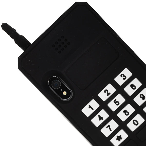 Brick Cell Phone Skin Black Iphone XR