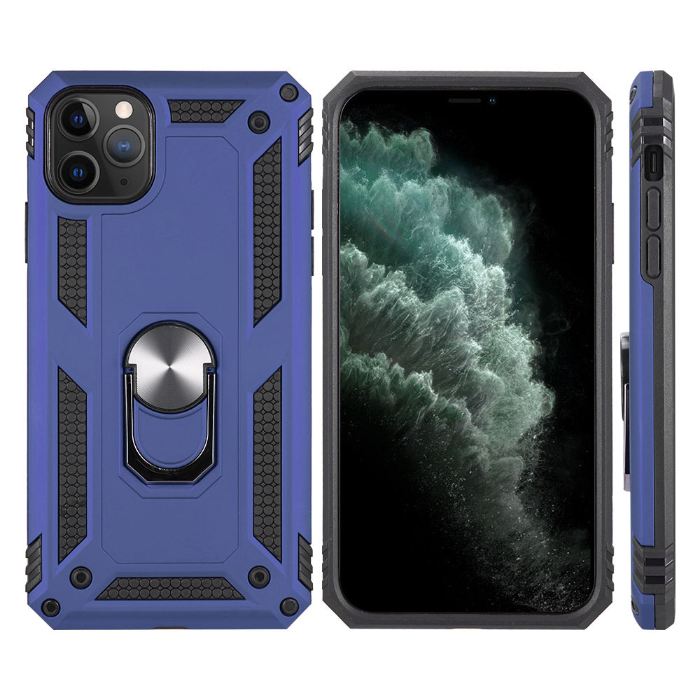 Hybrid Ring Blue Iphone 11 Pro - Bling Cases.com
