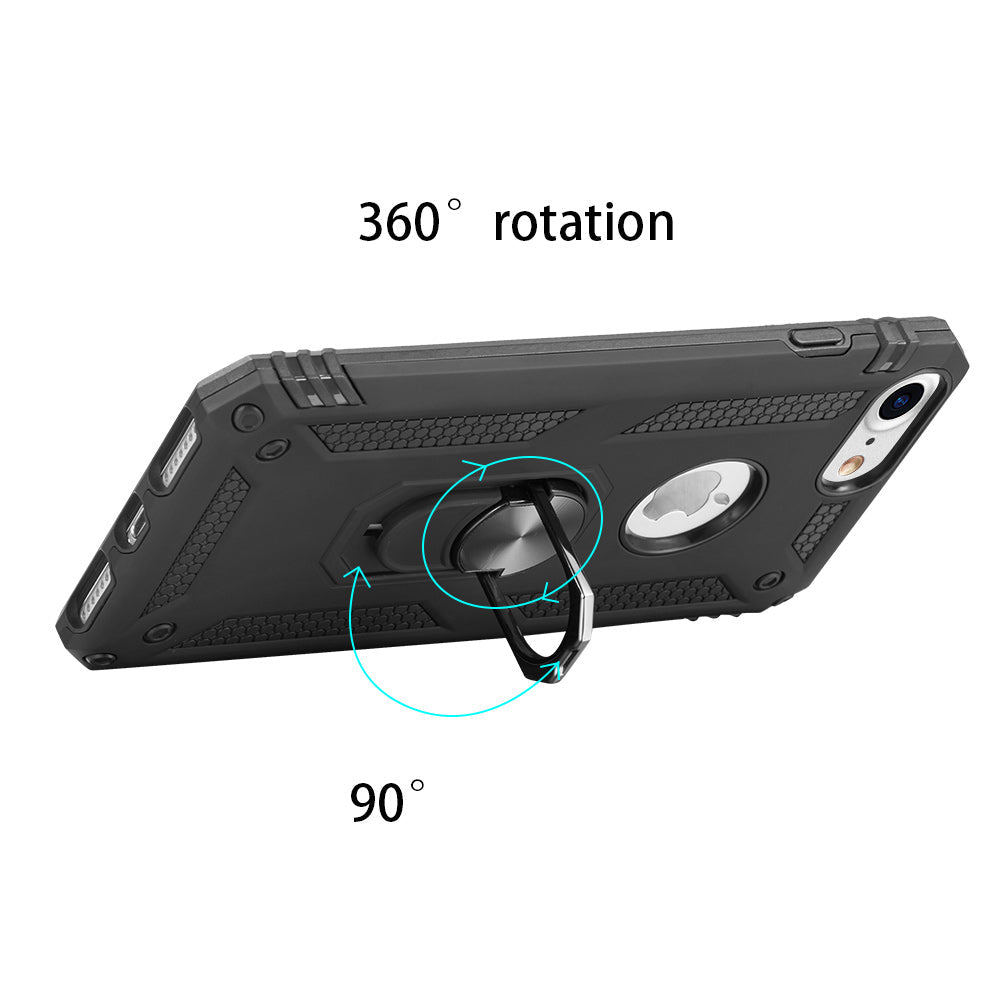 Hybrid Ring Black Case Iphone 6/7/8 - Bling Cases.com