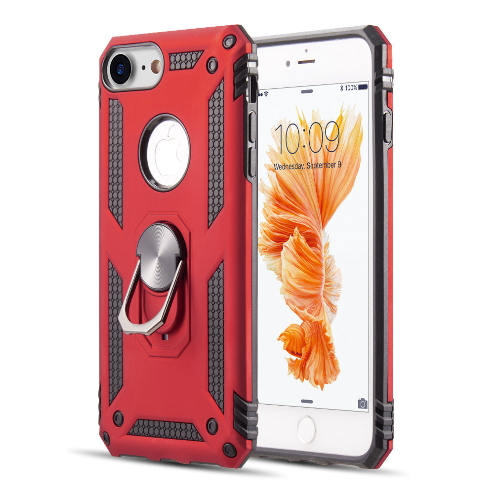 Hybrid Ring Red Case Iphone 6/7/8 - Bling Cases.com