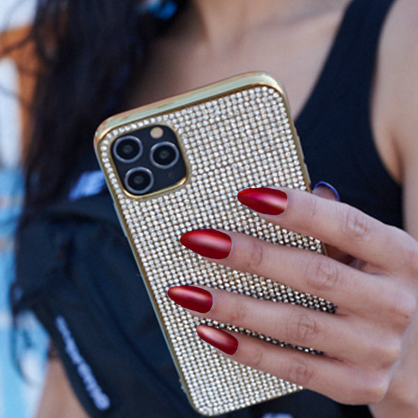 Bling Tpu Skin Silver Gold Case Iphone 7/8 SE 2020