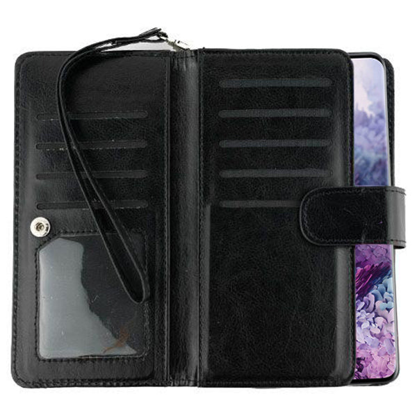 Detachable Black Wallet Samsung S20 Ultra