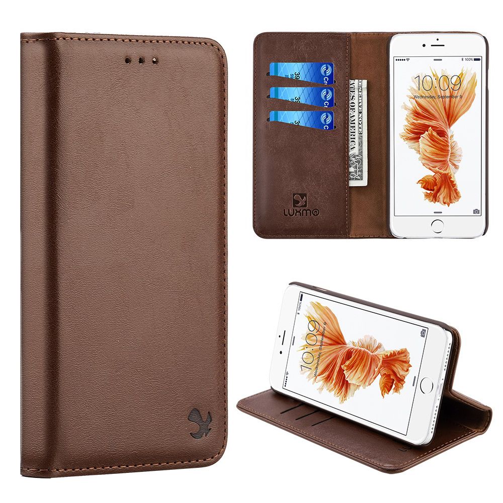 Detachable Wallet Brown Iphone 6/7/8 - Bling Cases.com